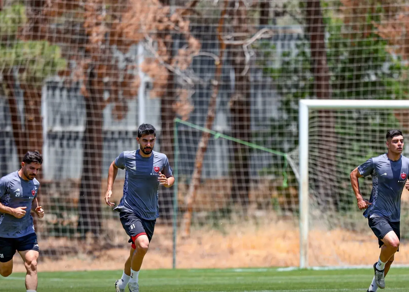 تمرین پرسپولیس با حضور خبرنگاران آغاز شد