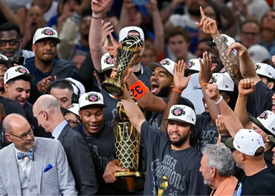 تصویر خبر: نیویورک نیکس پس از نیم قرن، تاج قهرمانی NBA را بر سر گذاشت
