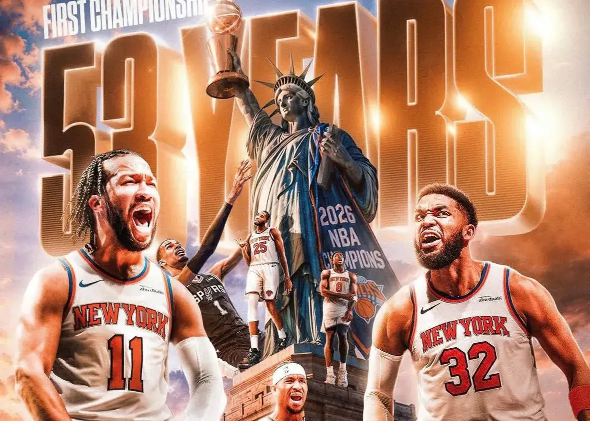 تصویر خبر: نیویورک پس از نیم قرن انتظار، تاج قهرمانی NBA را بر سر گذاشت