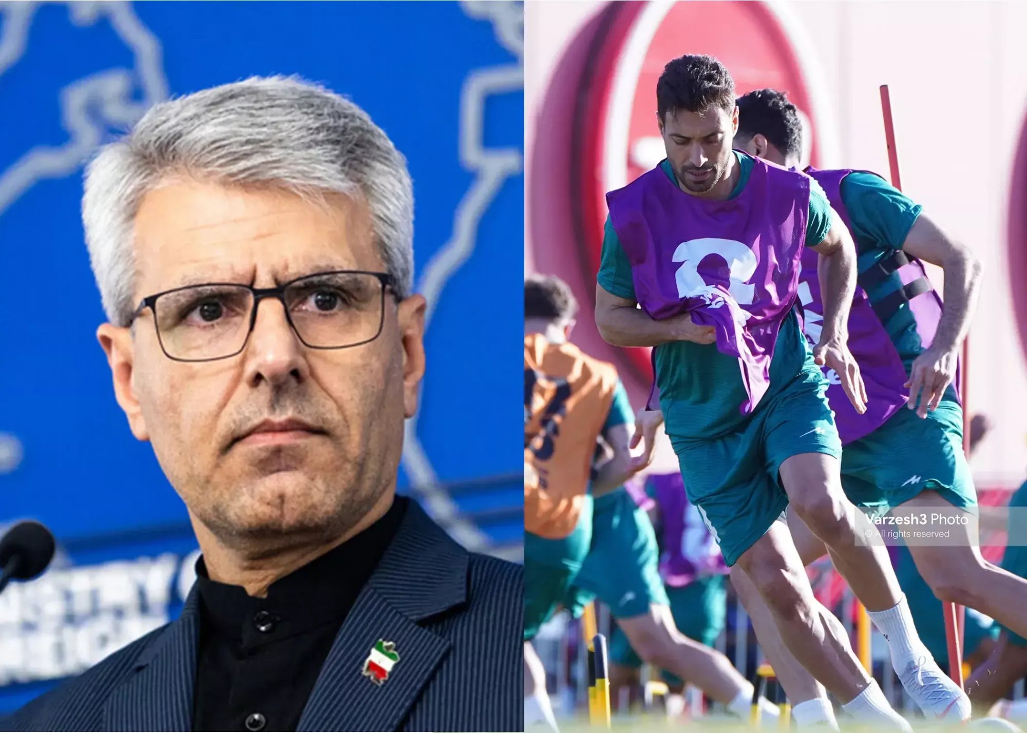 تأکید وزارت خارجه بر امنیت تیم ملی در جام جهانی ۲۰۲۶