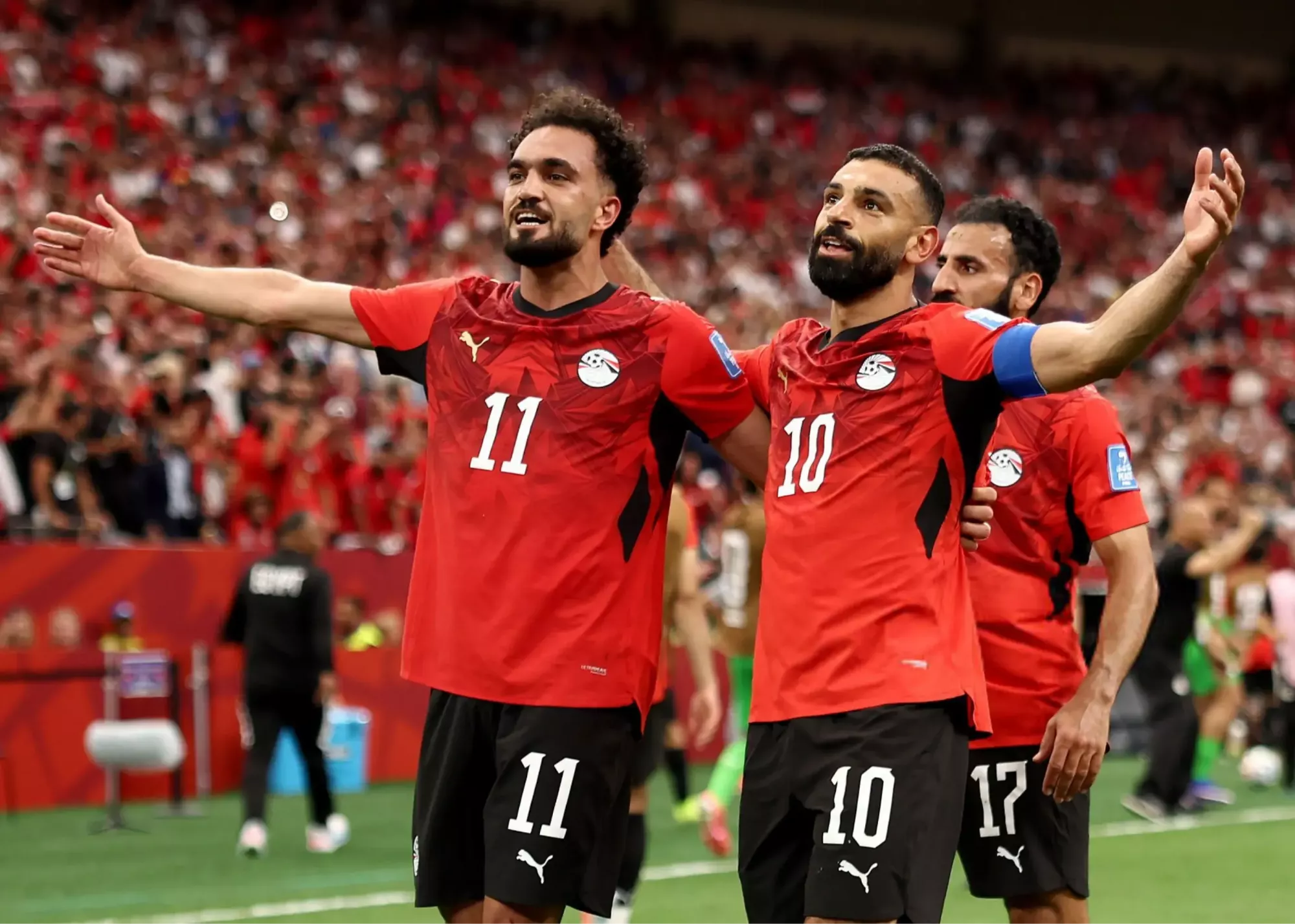 تصویر خبر: مصر با پیروزی 3 بر 1 نیوزیلند، به صدر جدول گروه G رسید و راه برای ایران هموار شد!