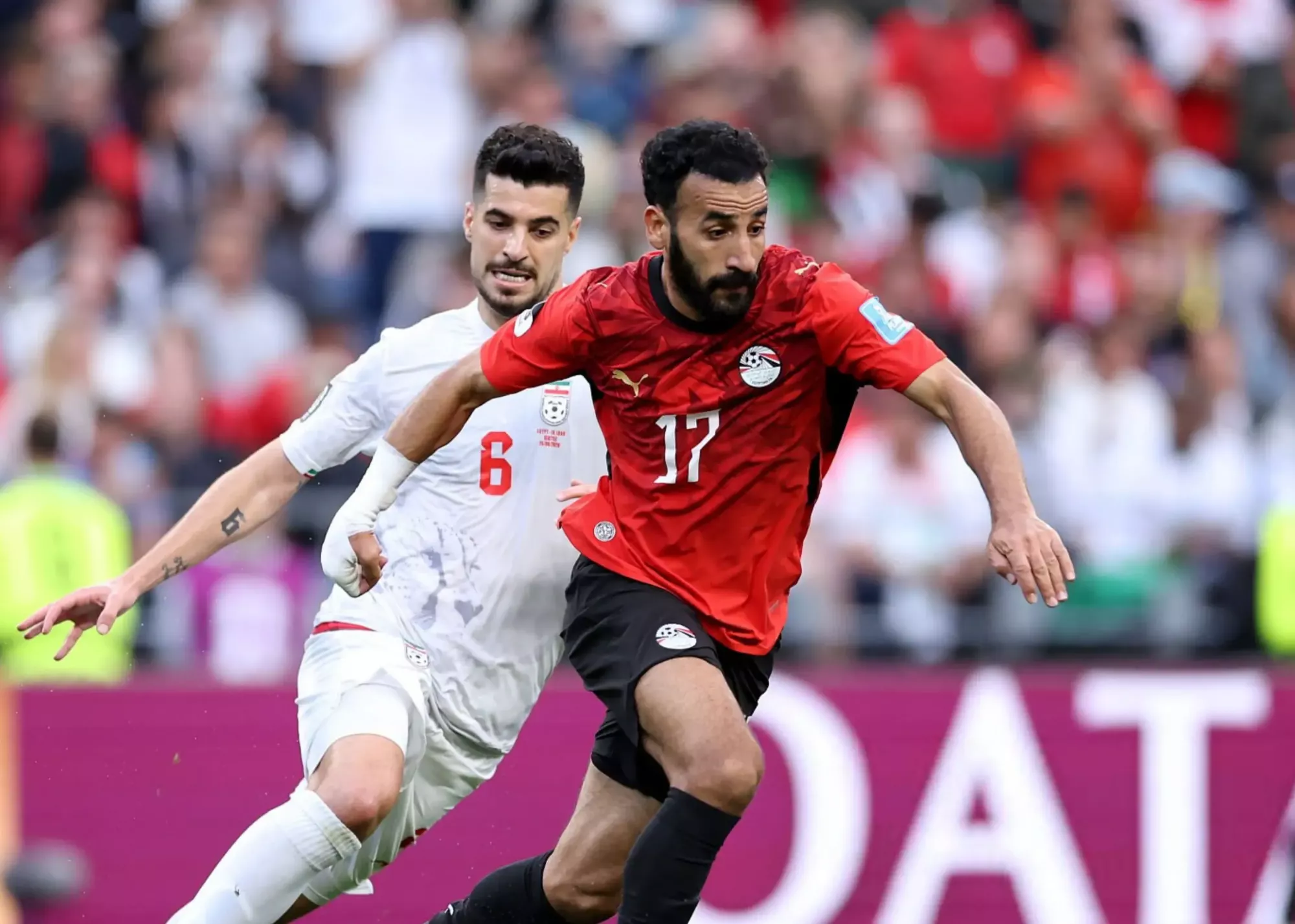 اعتراض رسمی مصر به کارت زرد لاشین مقابل ایران