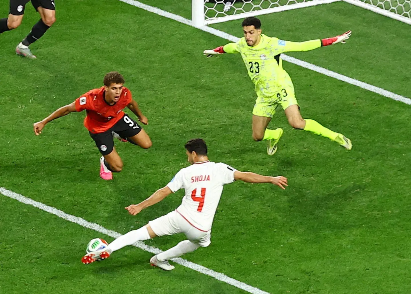 تصویر خبر: با بهره‌مندی از سیستم VAR لیگ مصر، ایران به گل می‌رسید