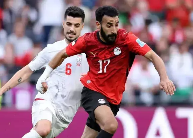 کارت زرد ستاره مصر در بازی با ایران باطل نشد