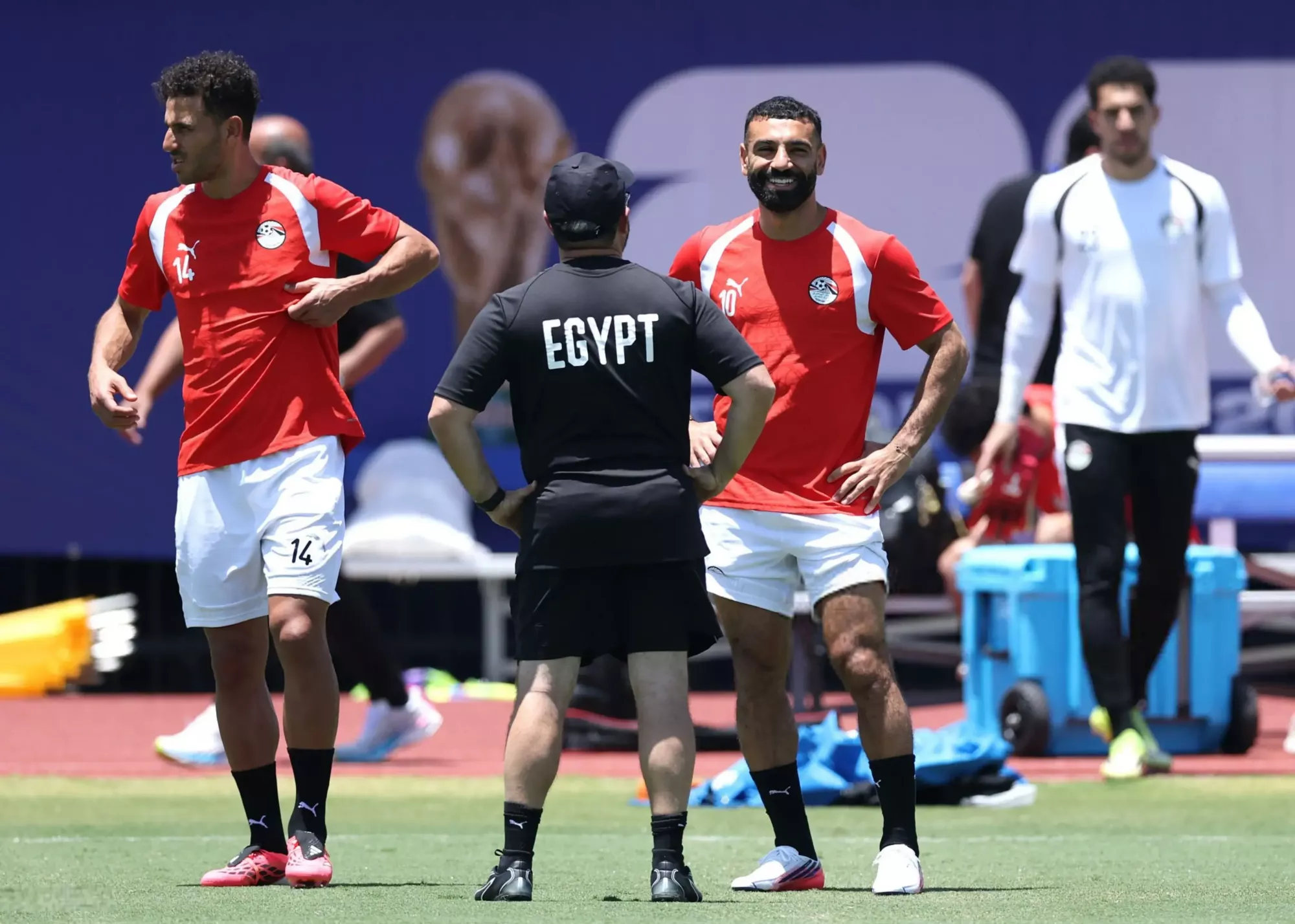 طوفان آتلانتا مانع از تمرین مصر پیش از دیدار با آرژانتین