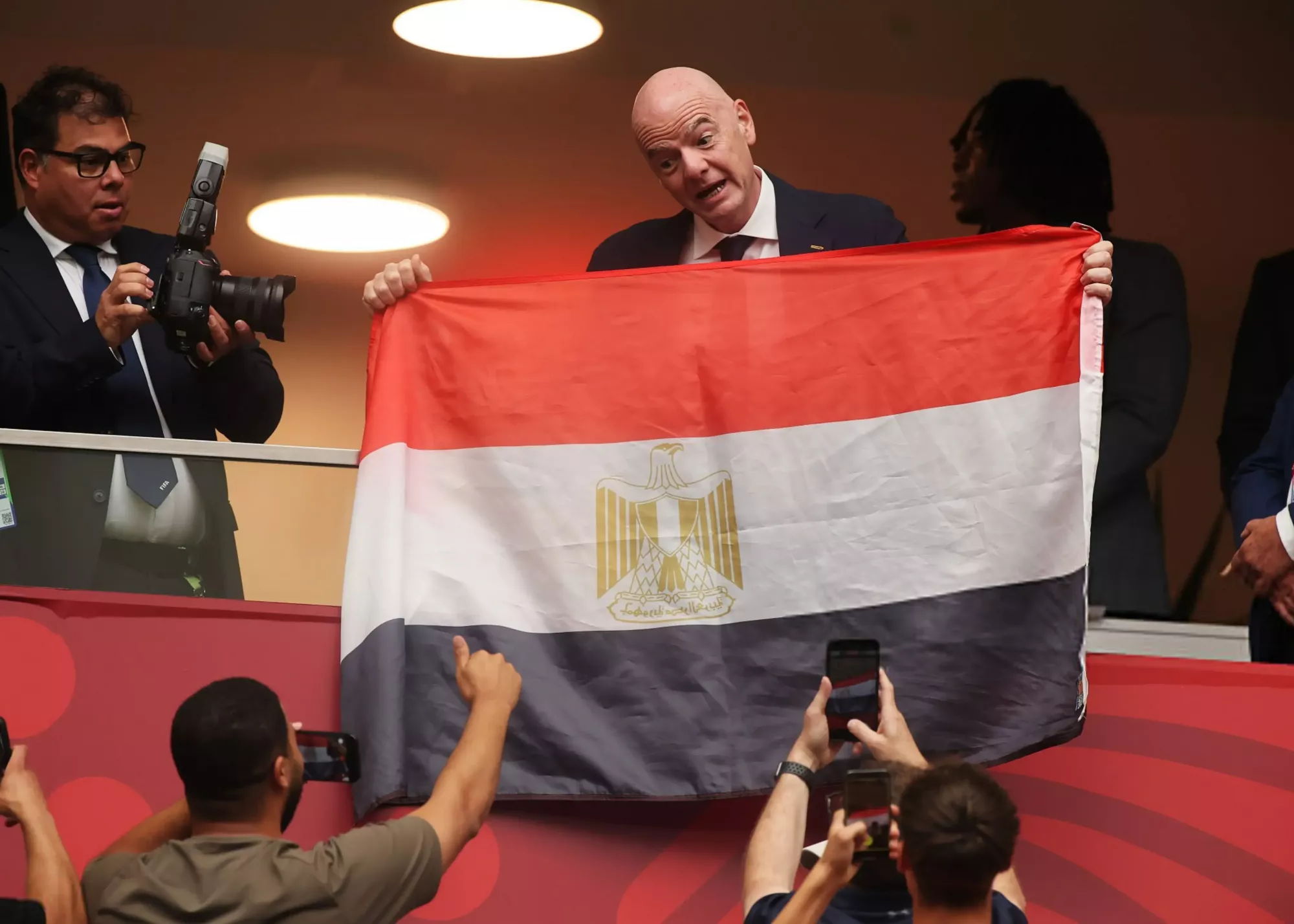 پاسخ جالب اینفانتینو به حذف جنجالی مصر