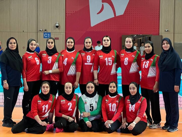 دختران والیبال نشسته ایران در اولین قدم به پیروزی رسیدند