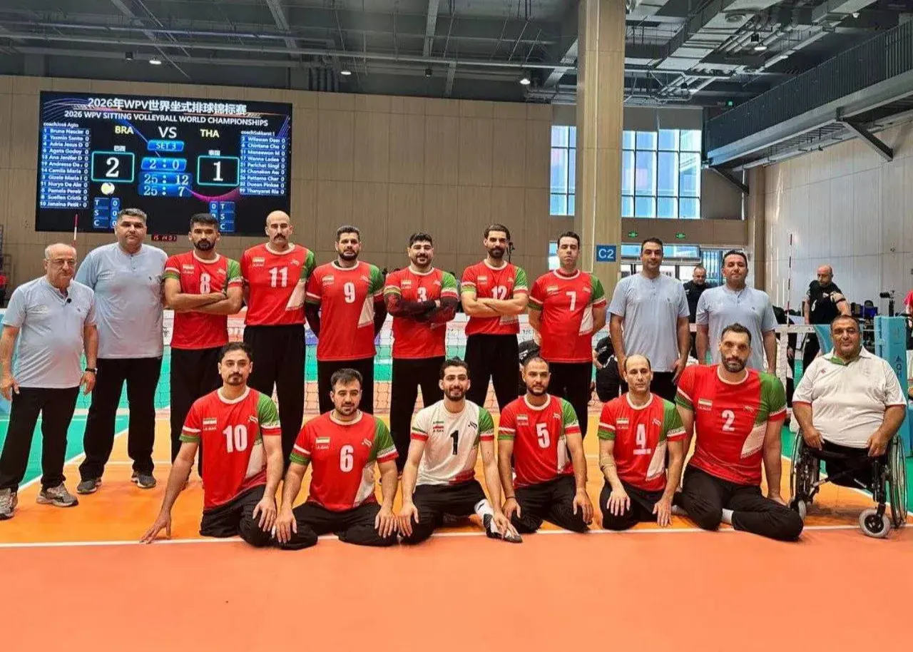 شروع قهرمانی والیبال نشسته ایران با پیروزی بر لهستان