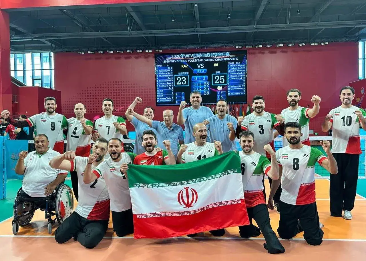 اولین بلیت حضور تیم‌های ایرانی در بازی‌های لس‌آنجلس برای والیبال نشسته مردان کشورمان تضمین شد