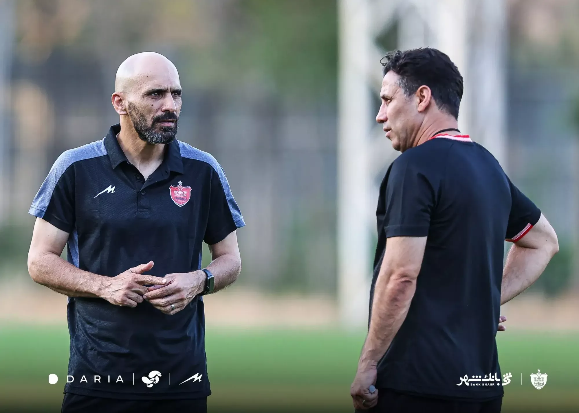 رضا جباری برای اولین بار در کادر فنی پرسپولیس؛ شروع رسمی کار زیر نظر تارتار