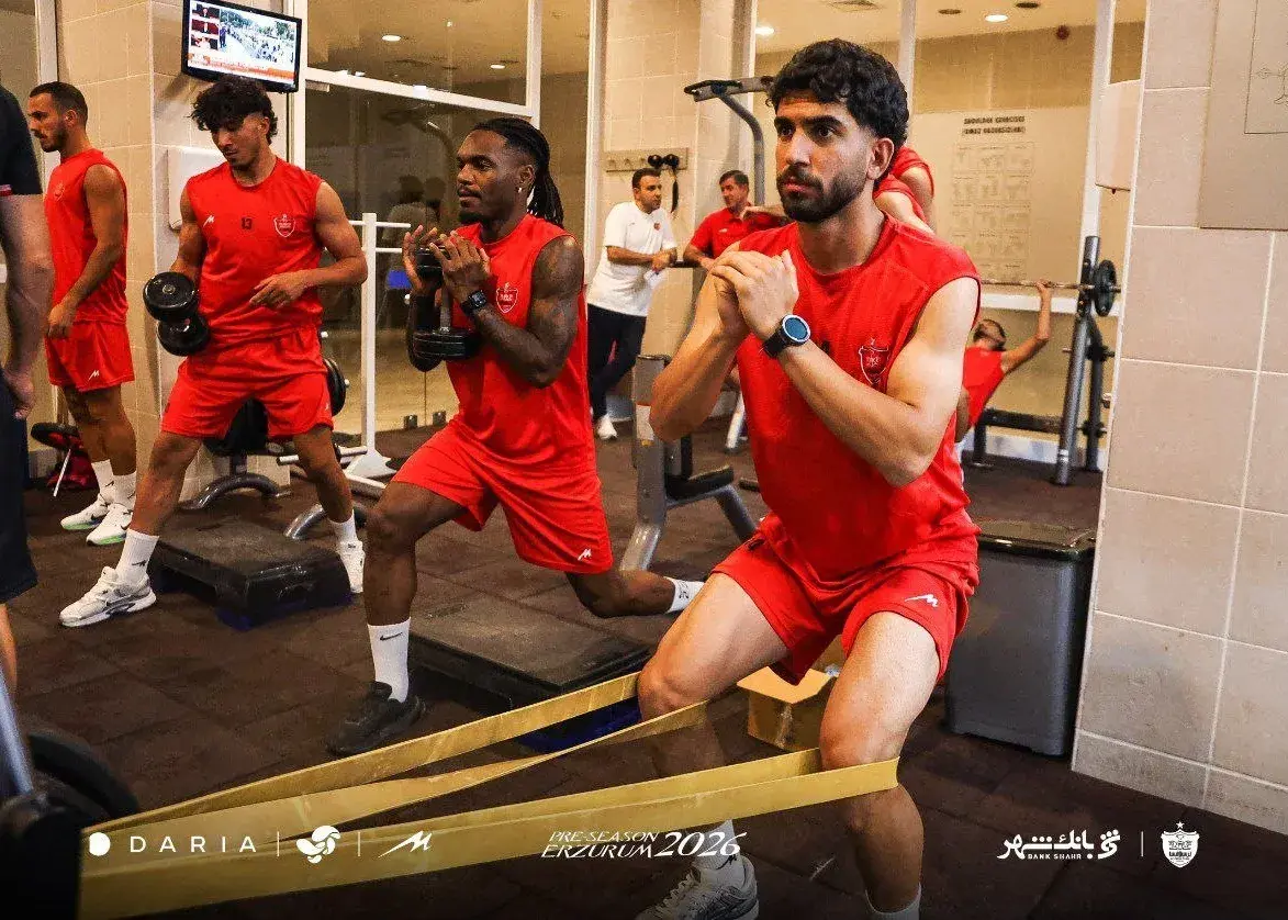 پرسپولیس پس از ورود به ارزروم، تمرینات خود را آغاز کرد (عکس‌ها)