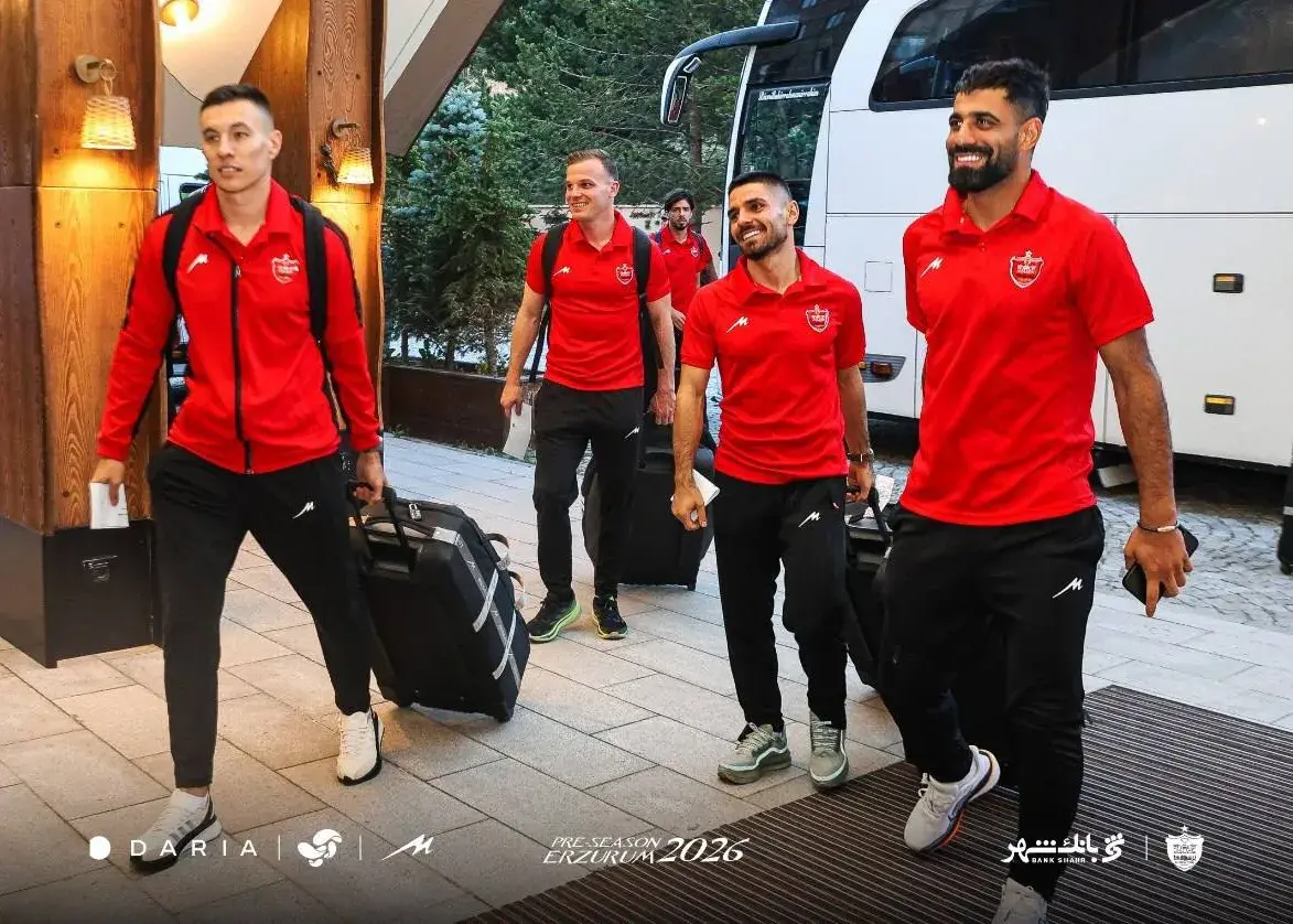 تصویر خبر: رسیدن کاروان پرسپولیس به ترکیه (تصاویر)