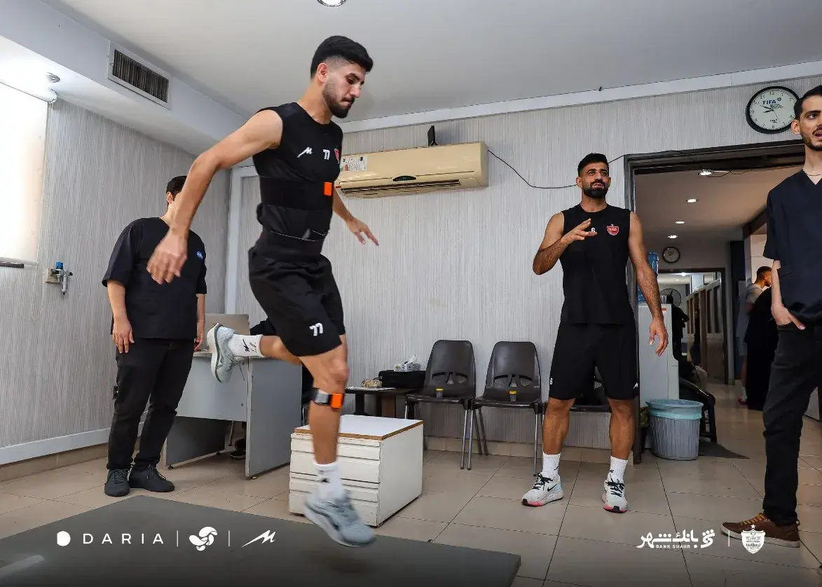 بازیکنان پرسپولیس تست‌های پزشکی پیش‌فصل را در ایفمارک گذراندند