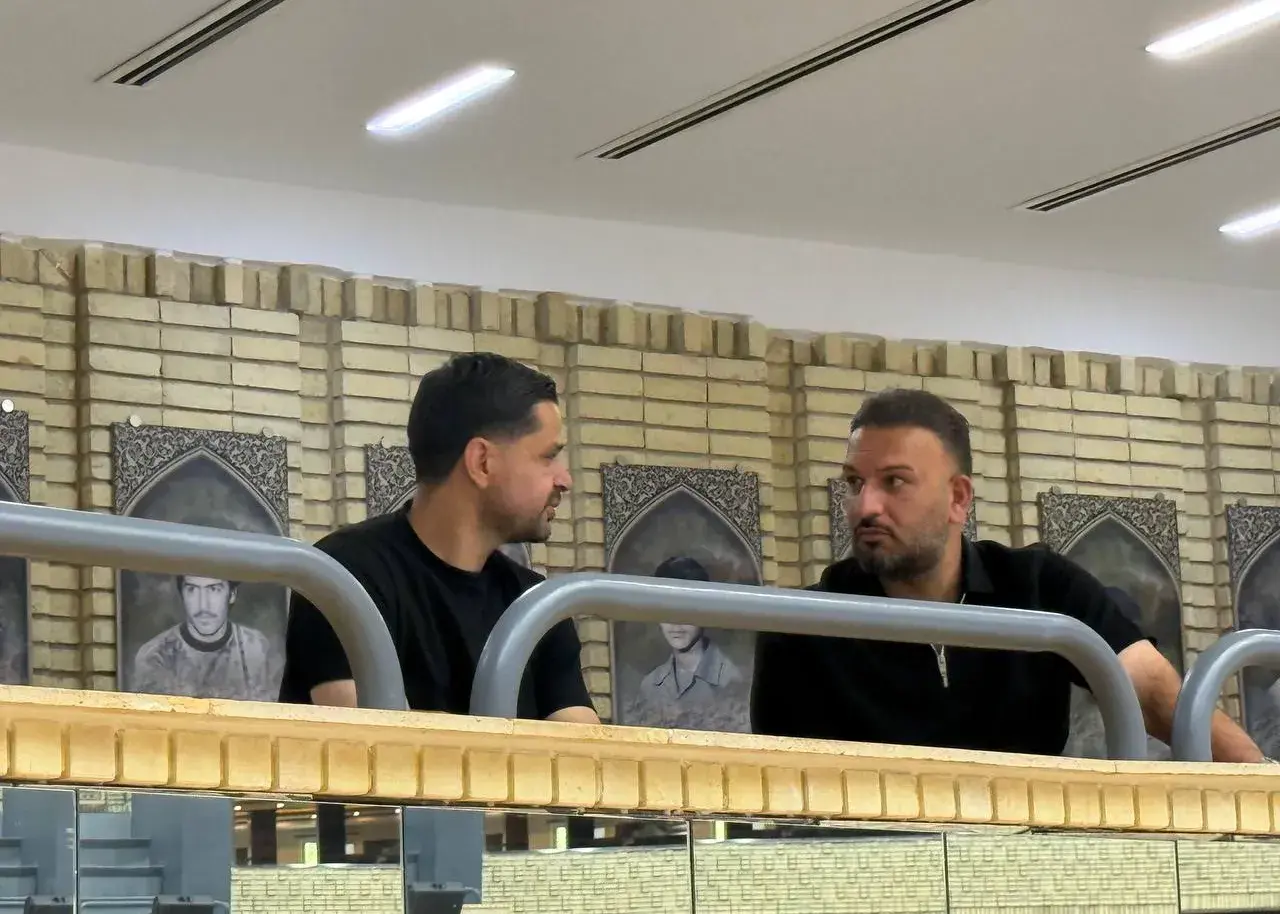 کمال کامیابی‌نیا در فدراسیون کشتی حاضر شد