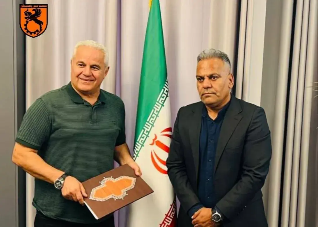 فرشاد پیوس، سرمربی جدید مس رفسنجان از دل خاطرات پرسپولیس آمد