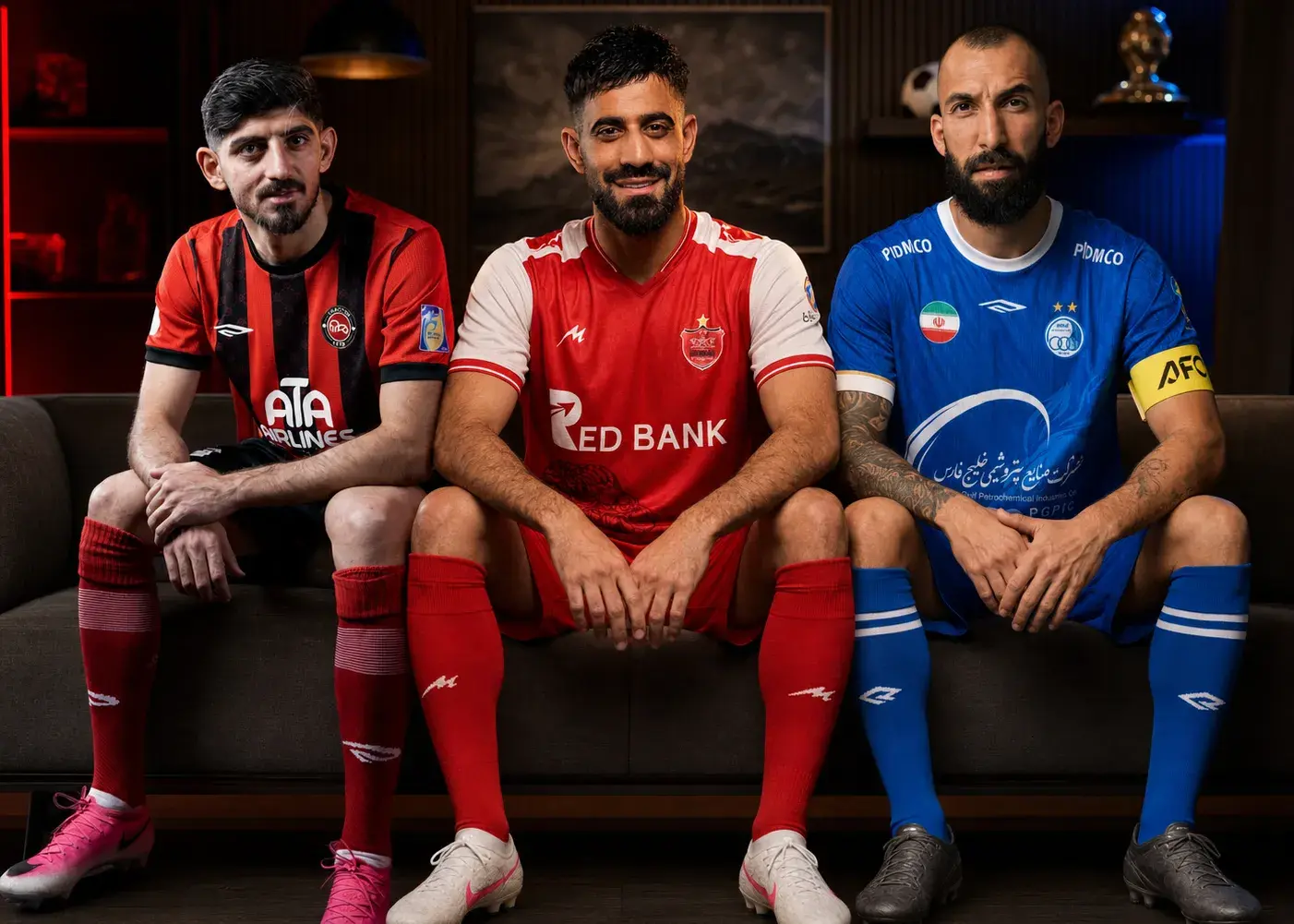 زیباترین پوشش ورزشی این فصل فوتبال ایران را انتخاب نمایید