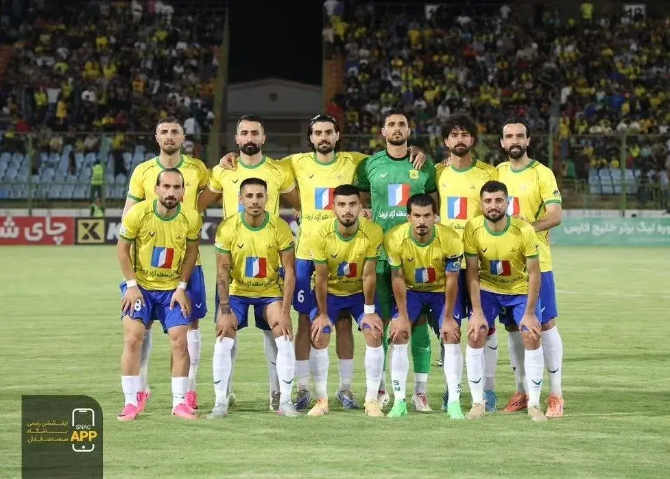 پایان نیمه اول: تساوی فرصت طلبانه مازیار در آبادان