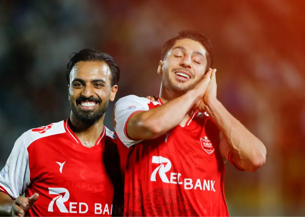 تصویر خبر: اولین گل محمد مهدی محبی در دقیقه ۱۰ با لباس پرسپولیس!