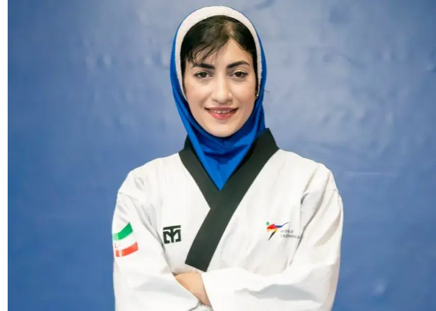 چراغ اول تکواندو توسط مبینا روشن شد