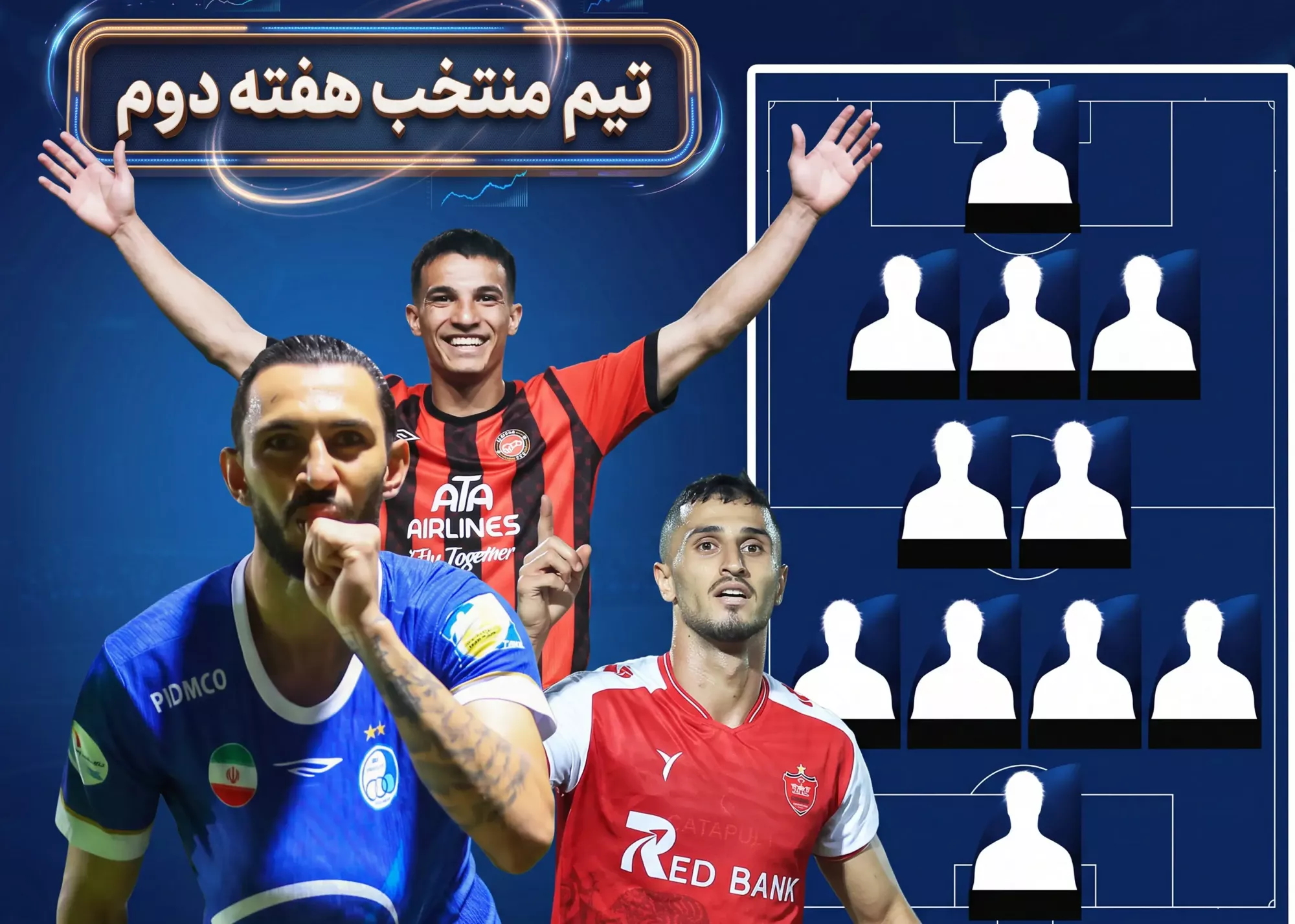 تیم منتخب هفته دوم لیگ برتر