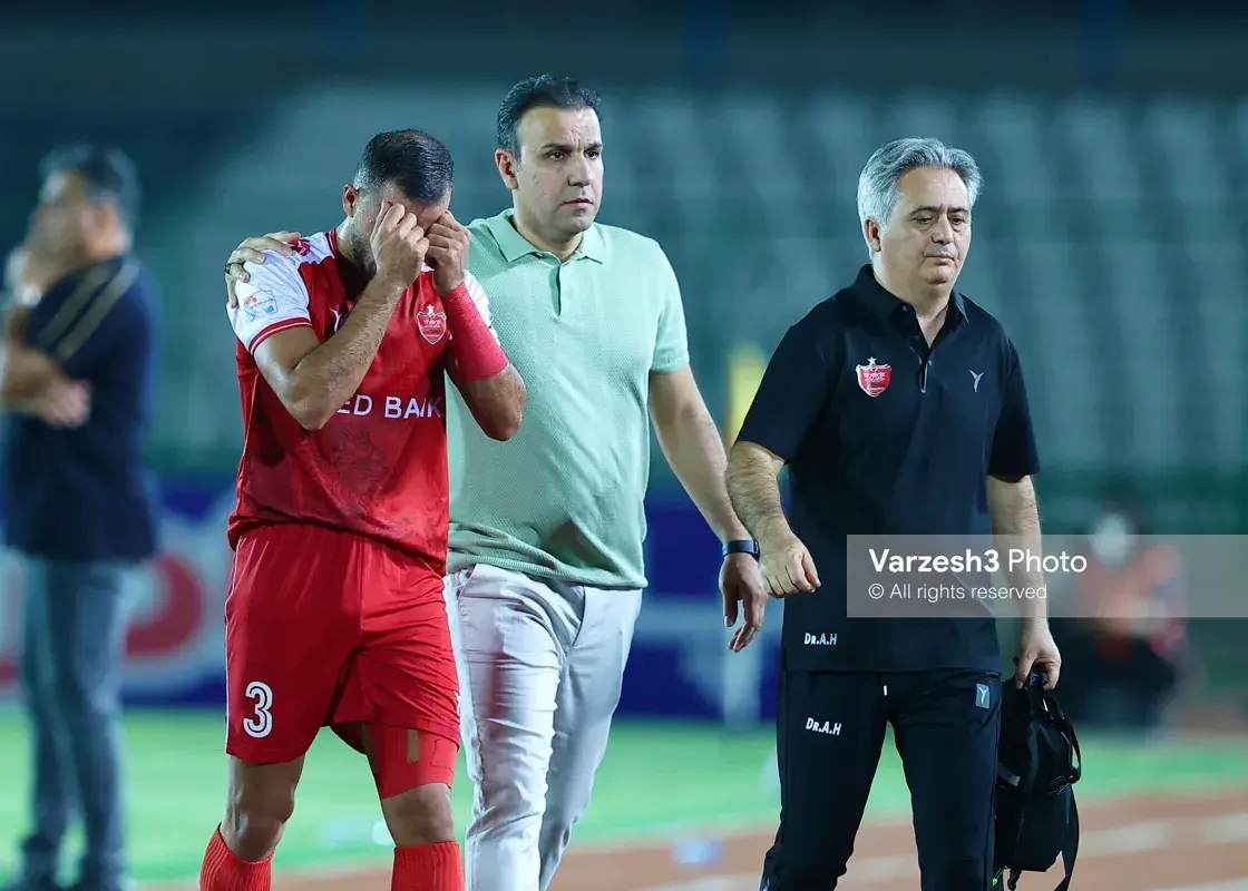 وضعیت فعلی دو بازیکن مصدوم پرسپولیس برای ف encounter تراکتور