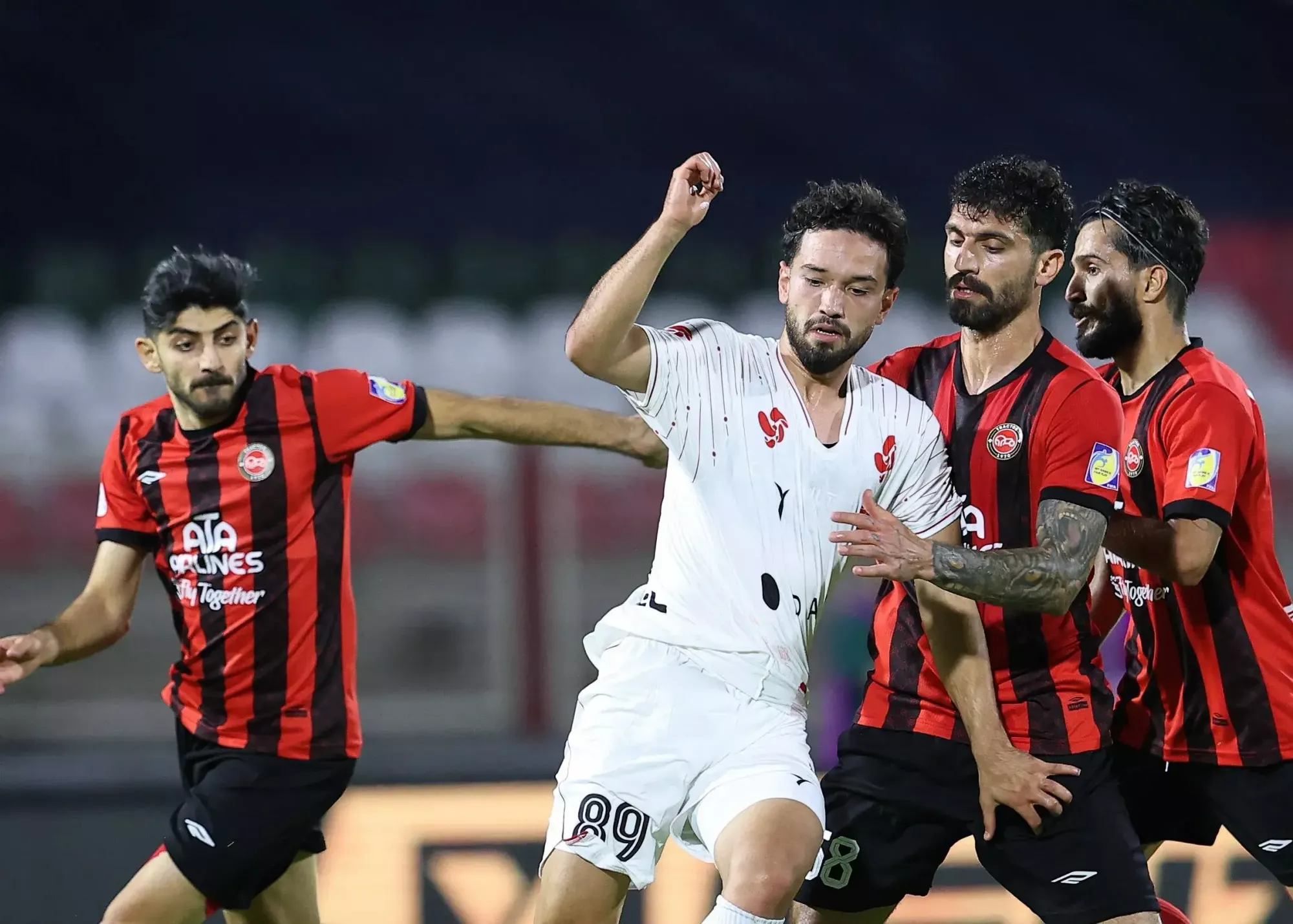عکس: آخرین تلاش مهاجم جدید پرسپولیس