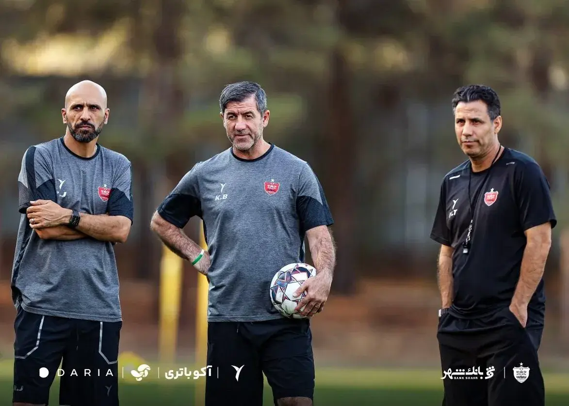 عکس: اولین تمرین پرسپولیس آمادهسازی برای دربی