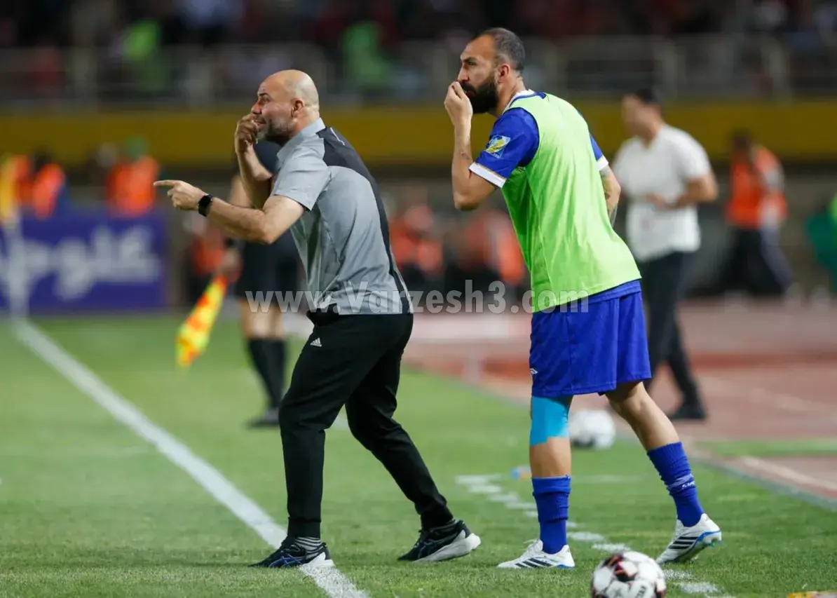 تصویر خبر: چشمی، کاپیتان بی‌قرار استقلال برابر پرسپولیس! (تصویر)
