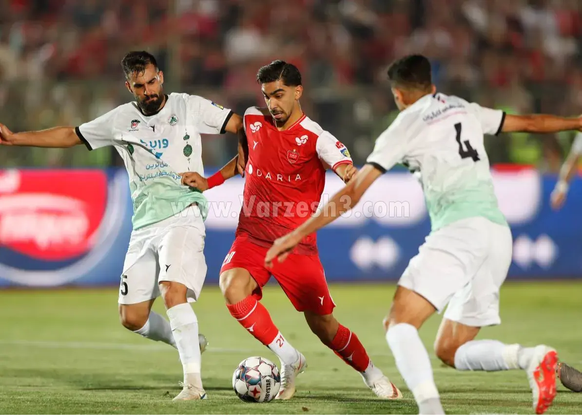 پوریا شهرآبادی، گزینه جدید و توانمند برای خط حمله پرسپولیس (عکس)