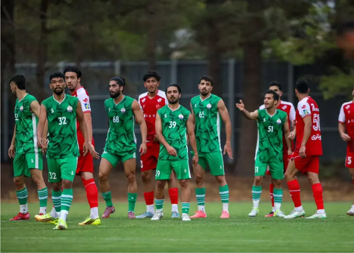 نتیجه منفی پرسپولیس در بازی تدارکاتی مقابل پارس جنوبی جم با هدایت مهاجری