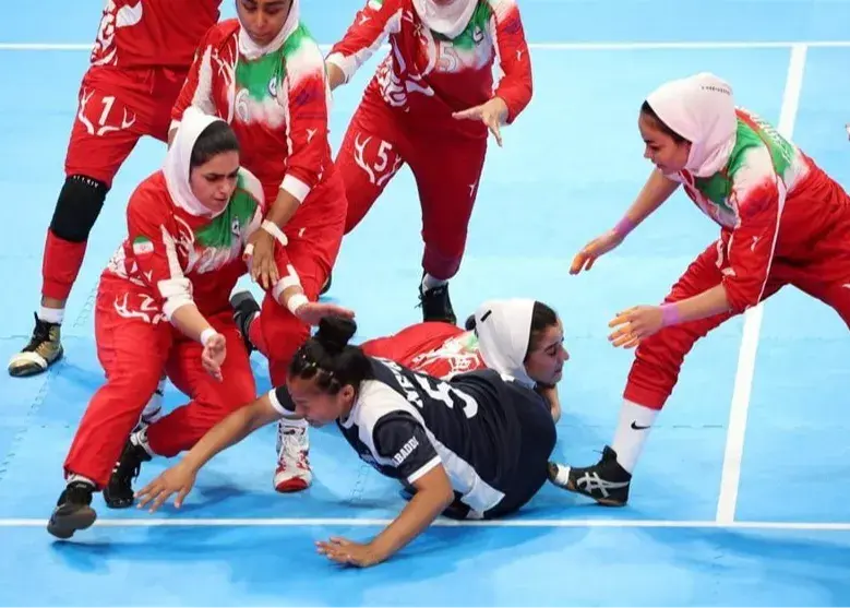 شکست سنگین میزبان در برابر دختران کبدی ایران