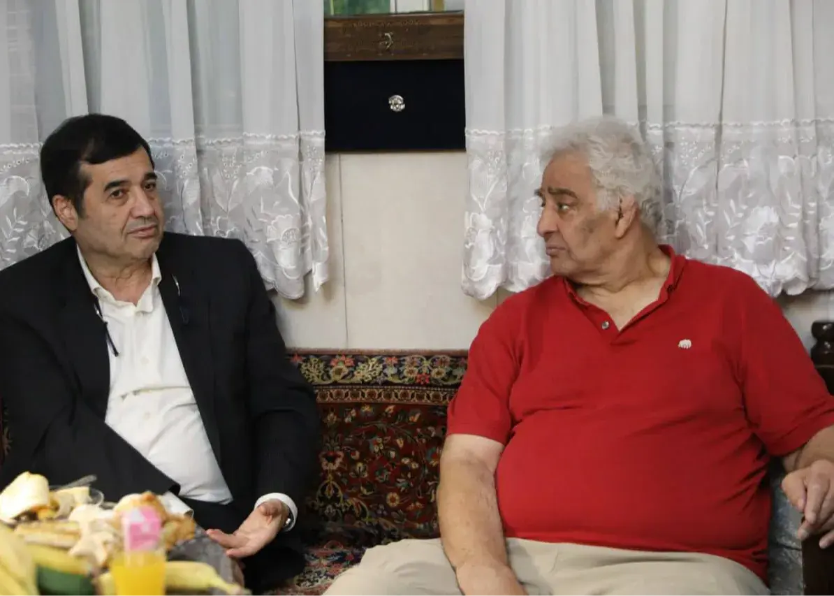 وزیر ورزش با پیشکسوت برجسته کشتی ایران دیدار کرد