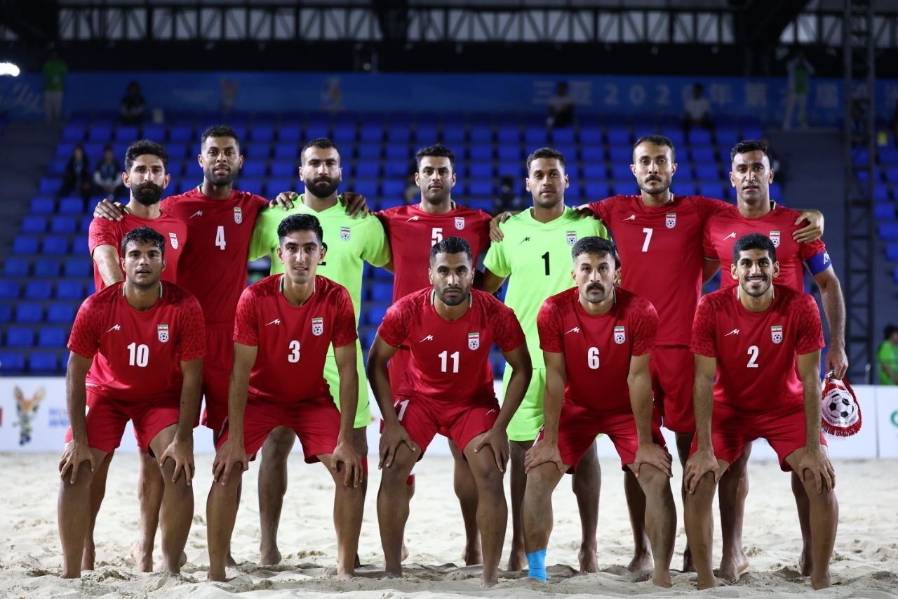تیم ملی فوتبال ساحلی ایران برای مسابقات بلاروس مشخص شد