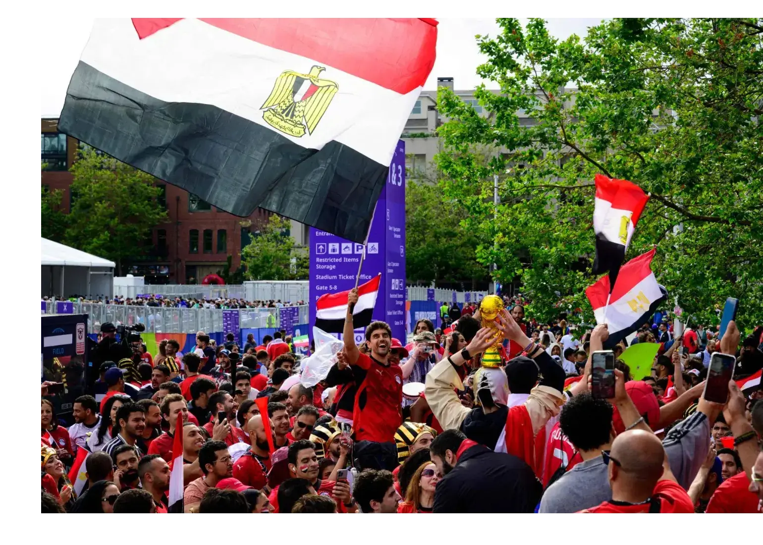 تسهیلات ویژه برای کاروان مصر در تگزاس!