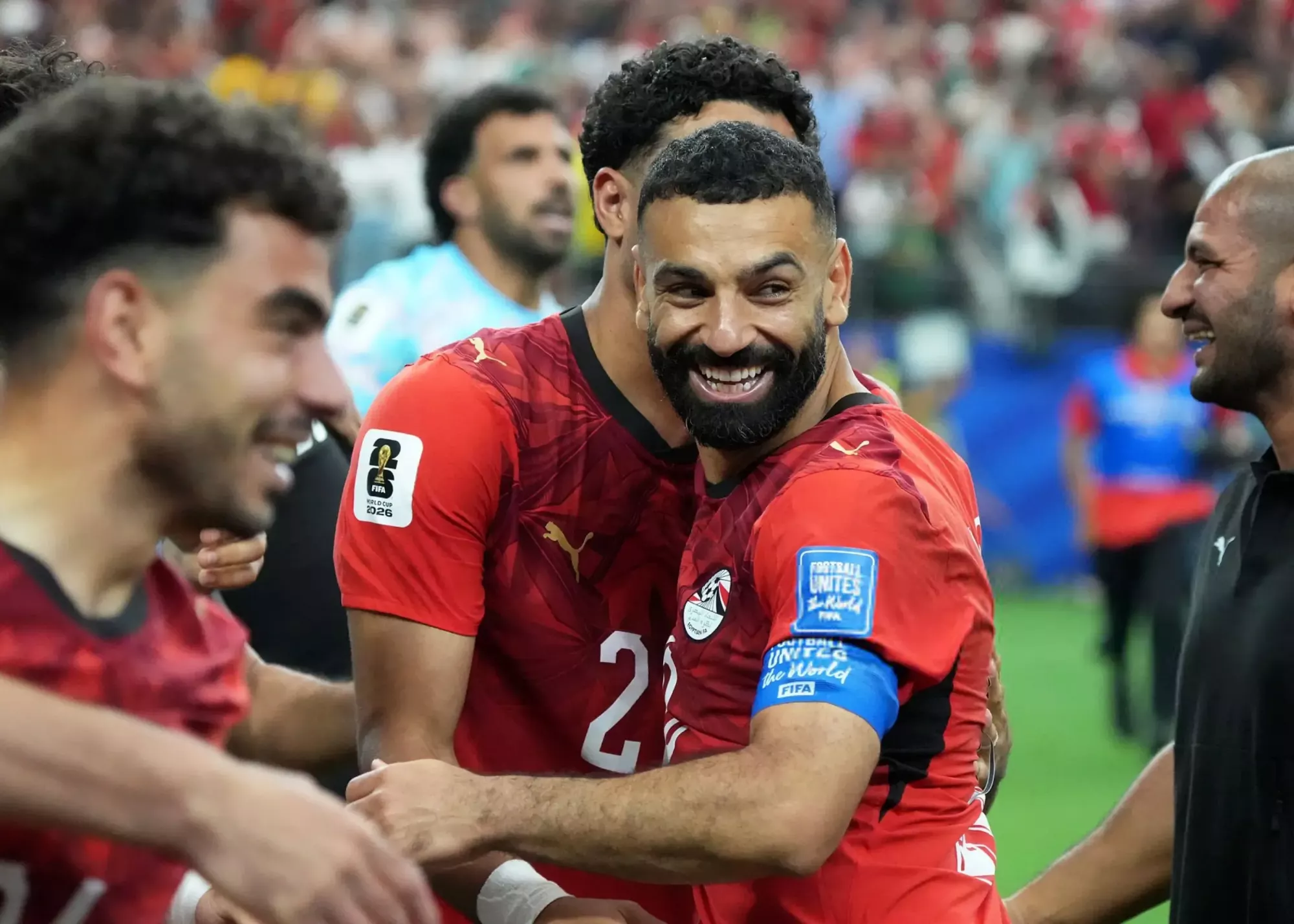 تصویر خبر: محمد صلاح در آستانه عبور از رکورد حسام حسن در تیم ملی مصر
