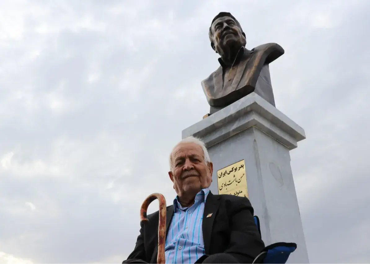 تندیس پدر بوکس ایران در گچساران ناپدید شد!