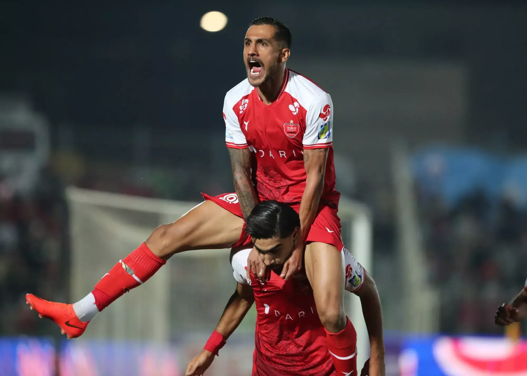 تصویر خبر: تیکدری، خوشحال‌تر از گلزنان پرسپولیس! (عکس)