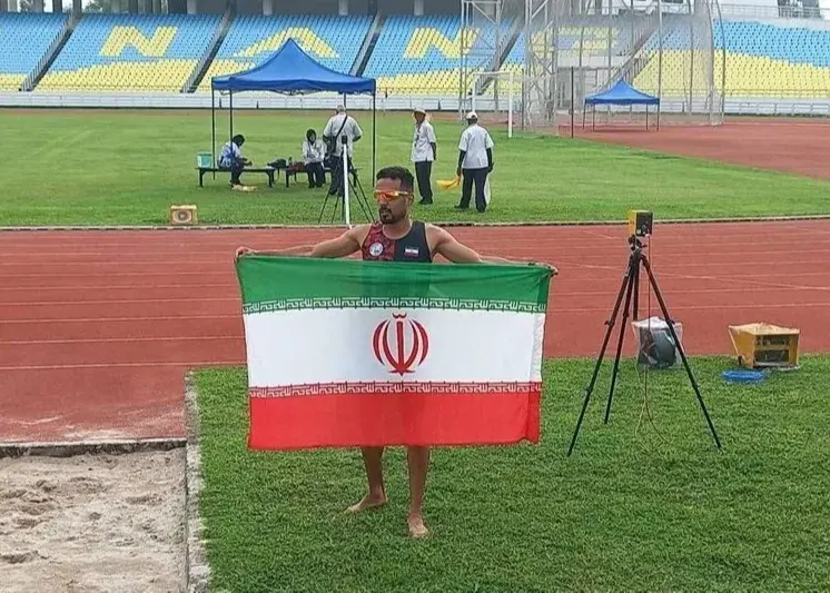 اولین مدالآوری ایران در رقابتهای دوومیدانی ناشنوایان قهرمانی آسیا